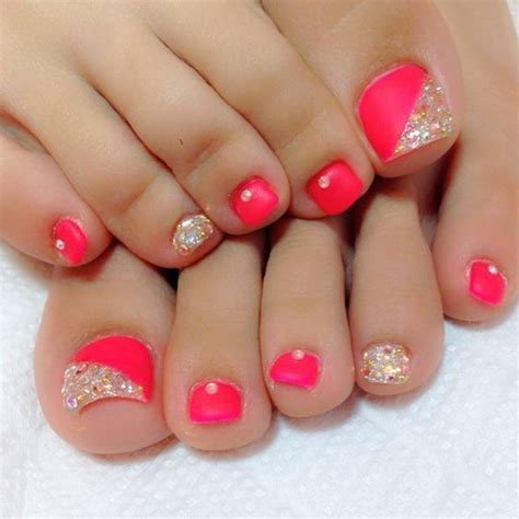 cute nail designs for toes